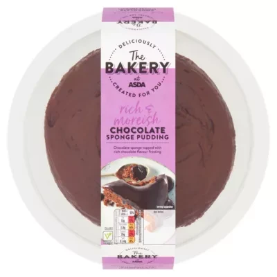 The BAKERY at ASDA The Bakery Chocolate Sponge Pudding