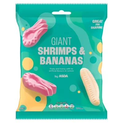 ASDA Giant Shrimps & Bananas 160g