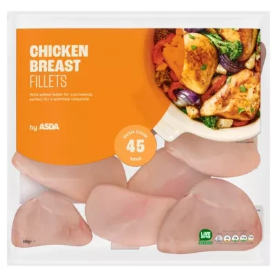 ASDA Chicken Breast Fillets 600g