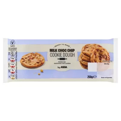 ASDA Milk Choc Chip Cookie Dough 250g