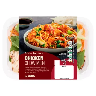 ASDA Main for Two Main Chicken Chow Mein 400g
