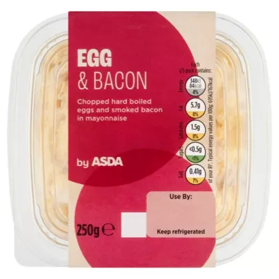 ASDA Egg & Bacon 250g