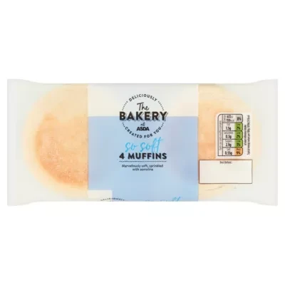 The BAKERY at ASDA The Bakery 4 Muffins