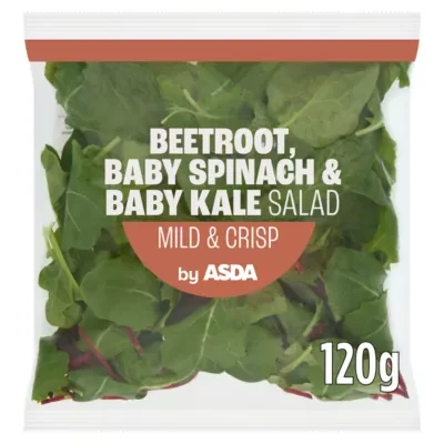 ASDA Beetroot, Baby Spinach & Baby Kale Salad 120g