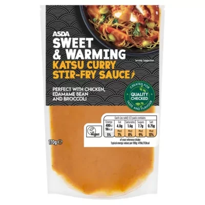 ASDA Katsu Curry Stir-Fry Sauce 170g