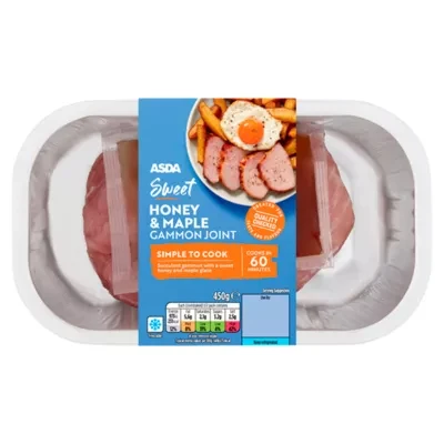 ASDA Sweet Honey & Maple Gammon Joint 450g