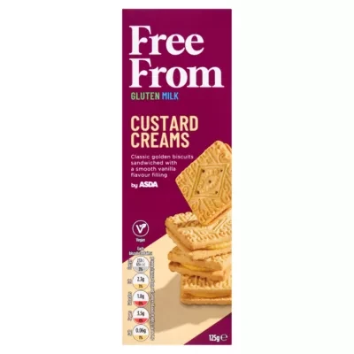 ASDA Free From Free From by  Custard Creams 125g