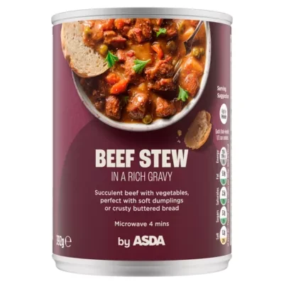 ASDA Beef Stew in a Rich Gravy 392g