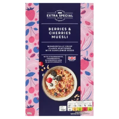 ASDA Extra Special Extra Special Berries & Cherries Muesli 500g