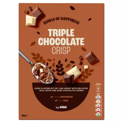 ASDA Triple Chocolate Crisp 500g