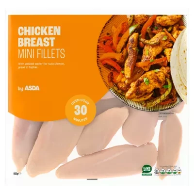 ASDA Chicken Breast Mini Fillets 600g