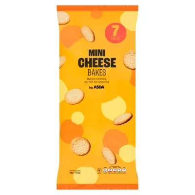 ASDA Mini Cheese Bakes 7 x 24g (168g)