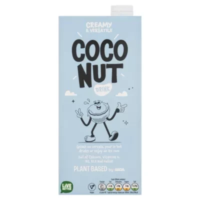 Plant Based by ASDA Plant Based Coconut Drink 1 Litre