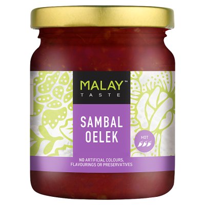 Malay Taste Sambal Oelek Paste