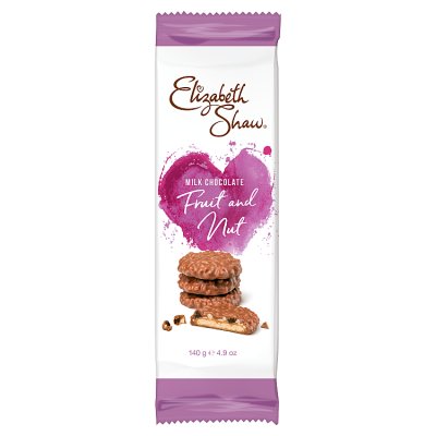 Elizabeth Shaw Milk Chocolate Fruit & Nut Biscuits