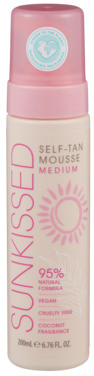 Sunkissed Self Tan Mousse Medium 200ml
