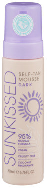 Sunkissed Self Tan Mousse Dark 200ml