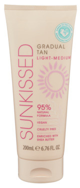 Sunkissed Gradual Tan Light Medium 200ml
