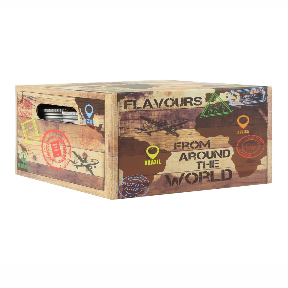 Around The World Seasoning Set - 9 Sauces Oils & Spices