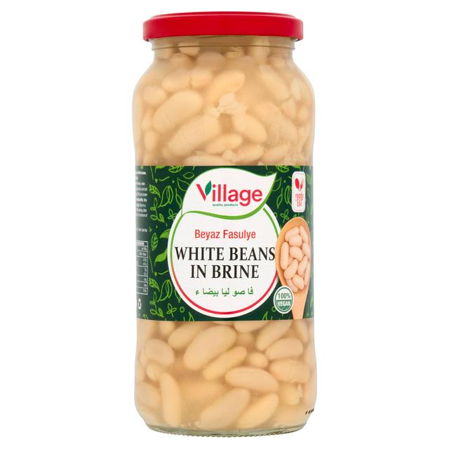 Village Quality Products White Beans in Brine 540g
