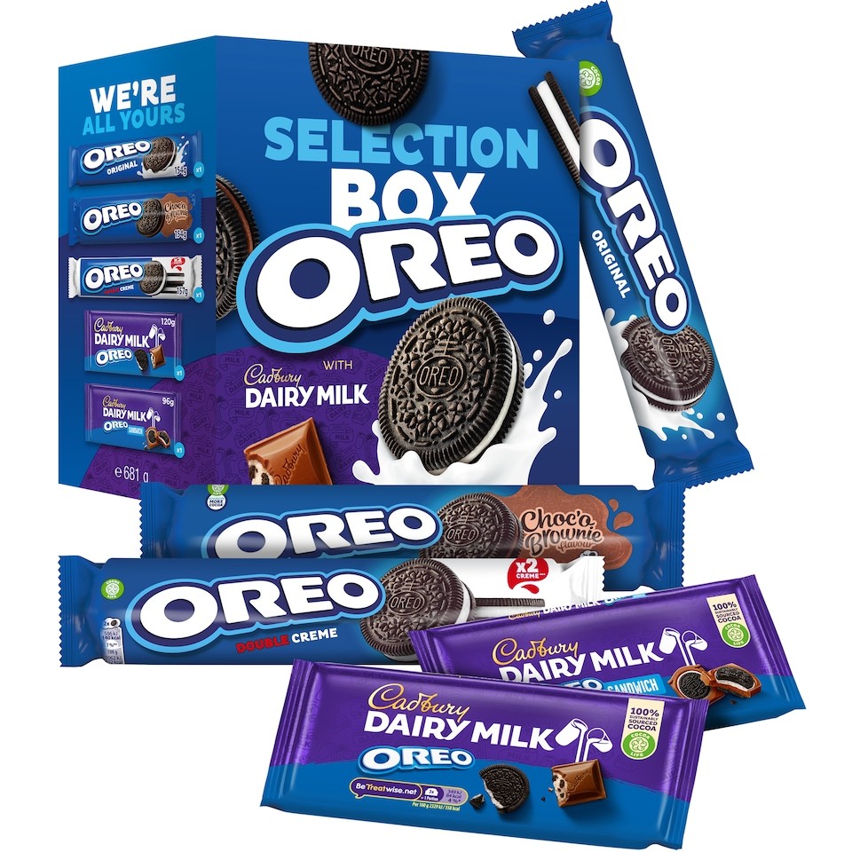 Oreo and Cadbury Chocolate Selection Box