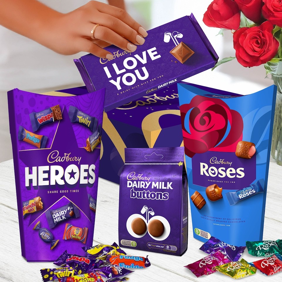 Cadbury I Love You Chocolate Hamper