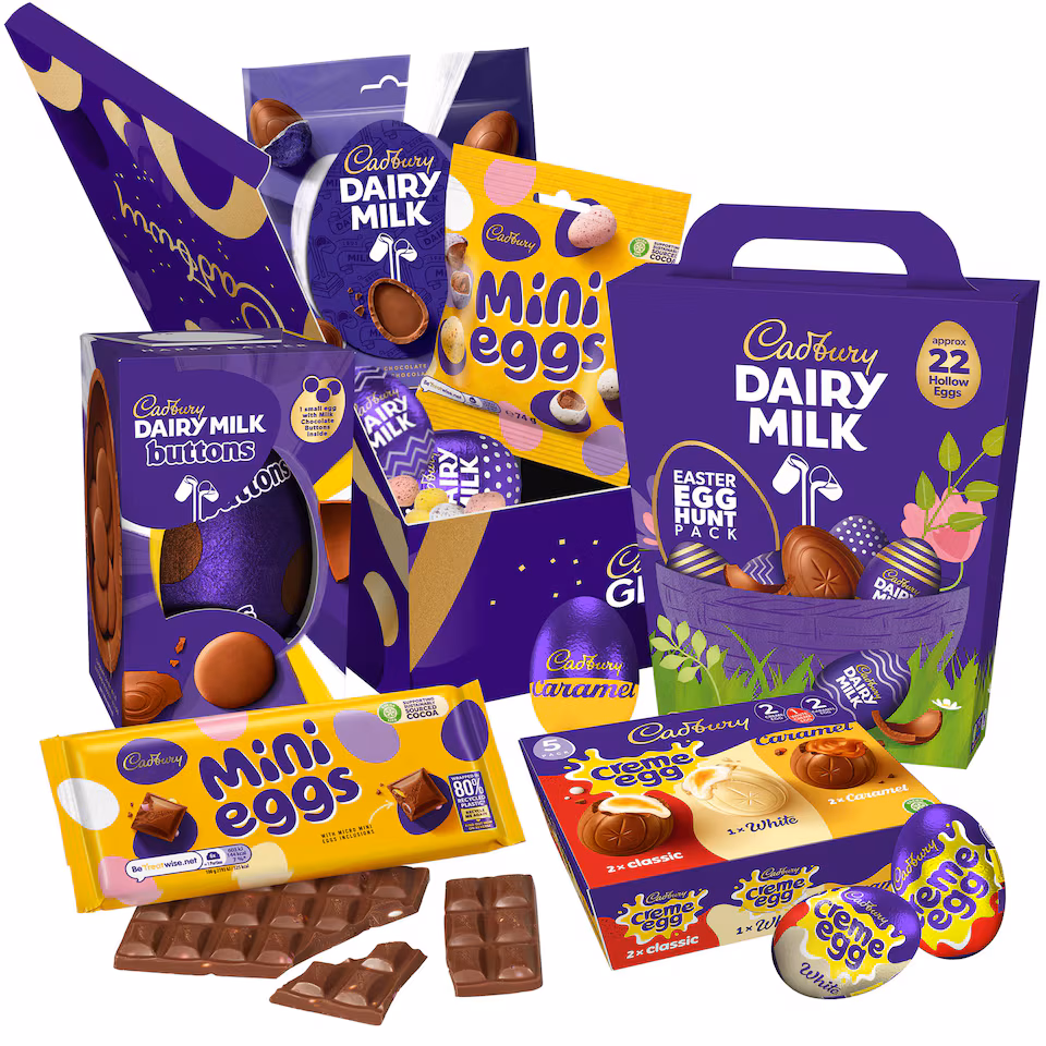 Cadbury Happy Easter Egg Chocolate Gift Hamper