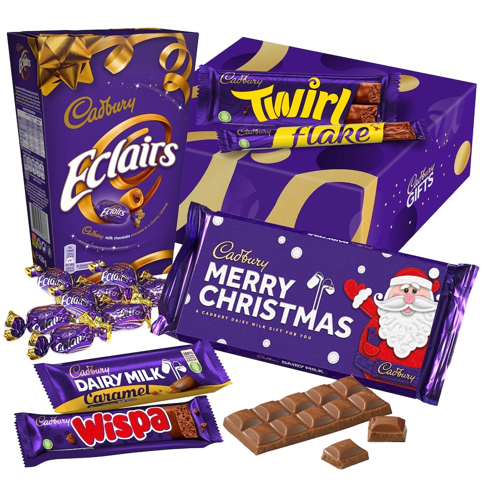 Cadbury Merry Christmas Chocolate Gift