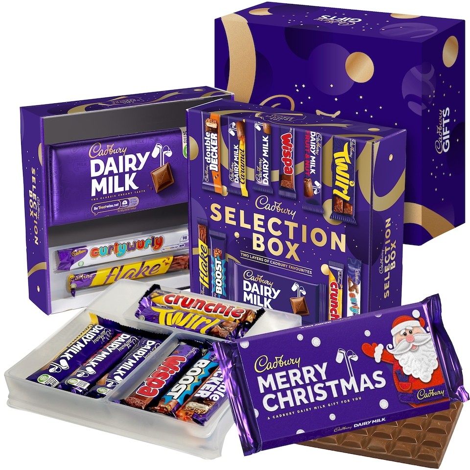 Cadbury Christmas Double Deck Chocolate Selection Box Gift