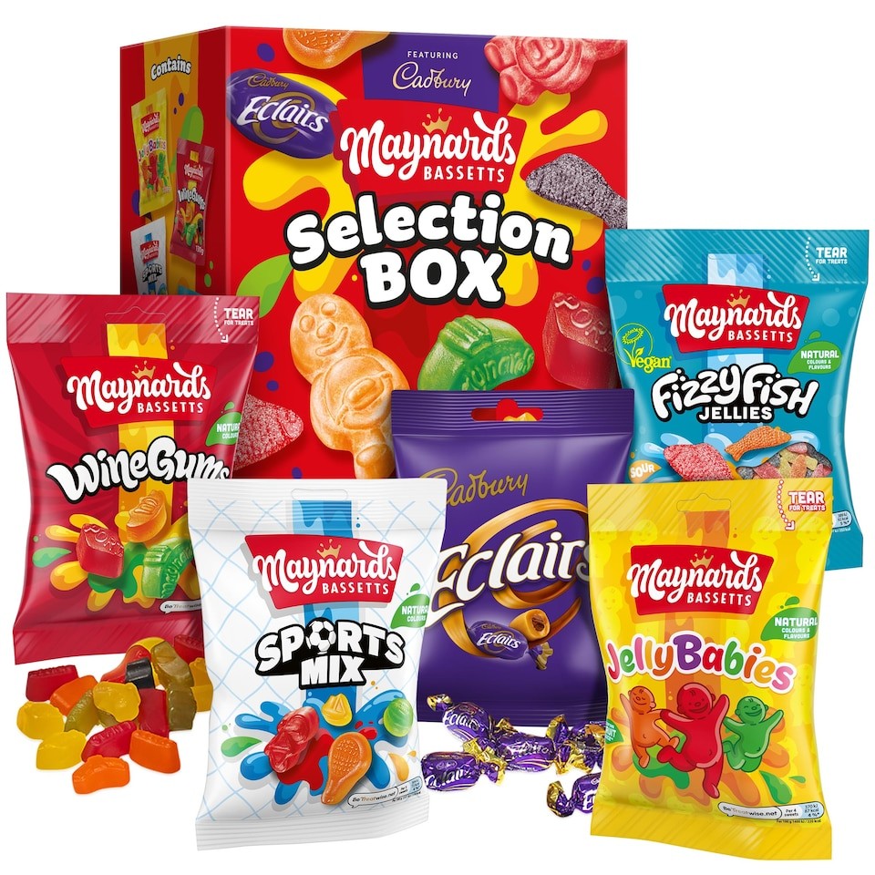 Cadbury & Maynards Bassetts Sweet & Chocolate Selection Box