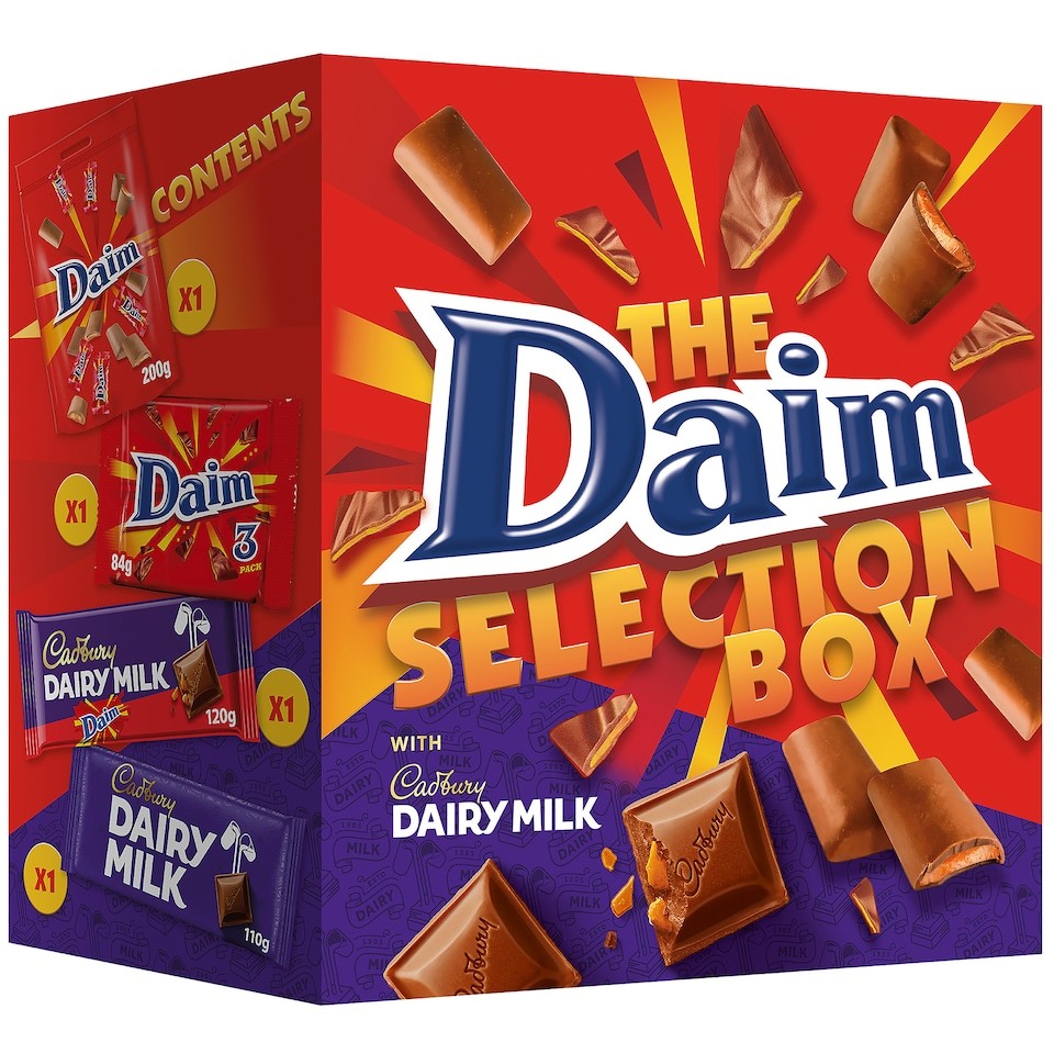 Daim & Dairy Milk Chocolate Selection Box 2025