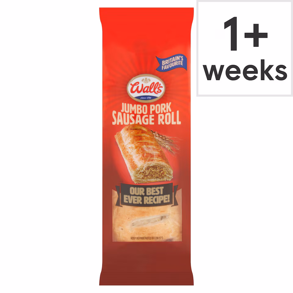 Wall's Jumbo Sausages Roll 130G