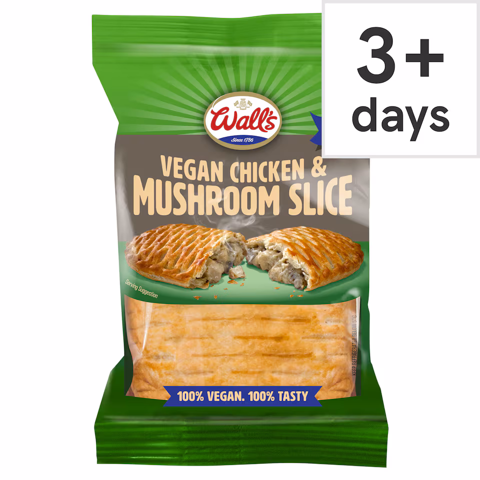 Wall's Vegan Chicken & Mushroom Slice 180g