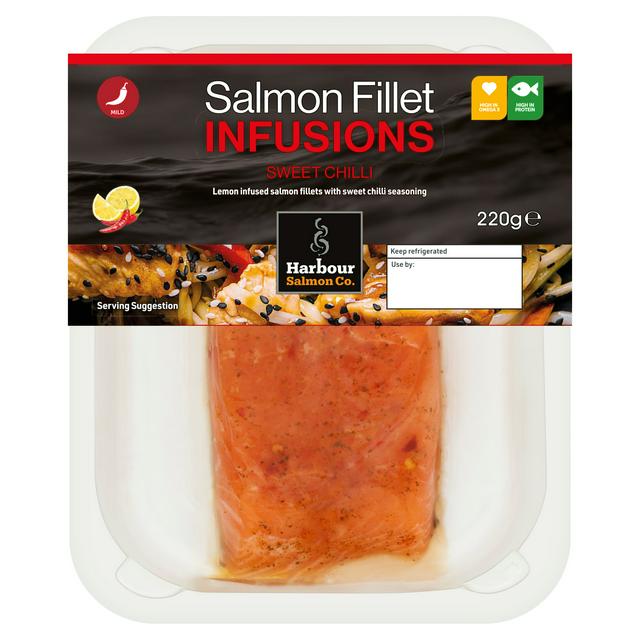 Harbour Salmon Co. Sweet Chilli Salmon Fillet Infusions 220g