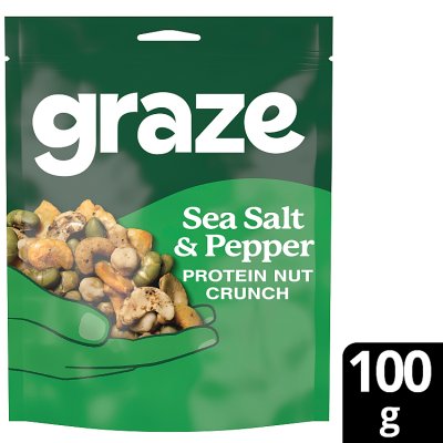 Graze Sea Salt & Pepper Protein Power