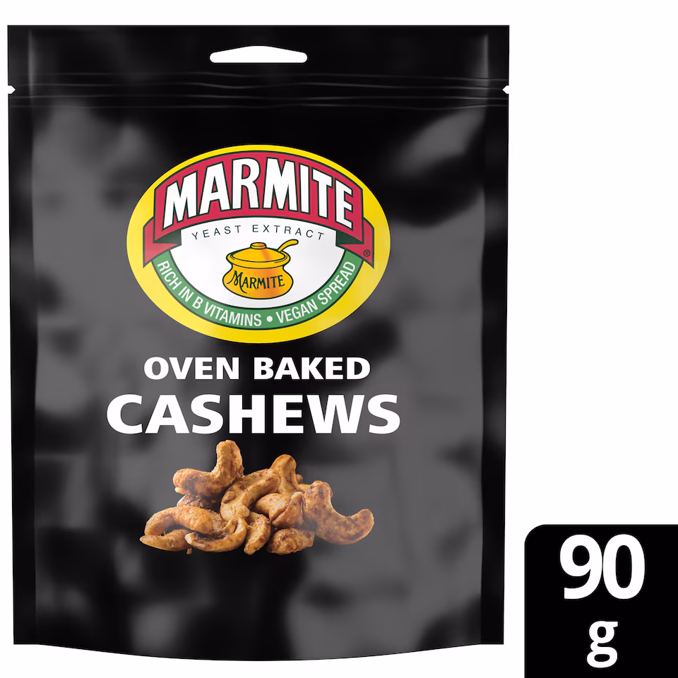 Marmite Oven Baked Cashews 90G