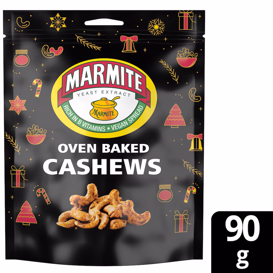 Marmite Oven Baked Cashews 90G