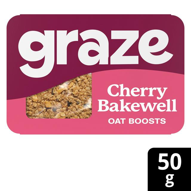 Graze Cherry Bakewell Fibre Flapjack 53g