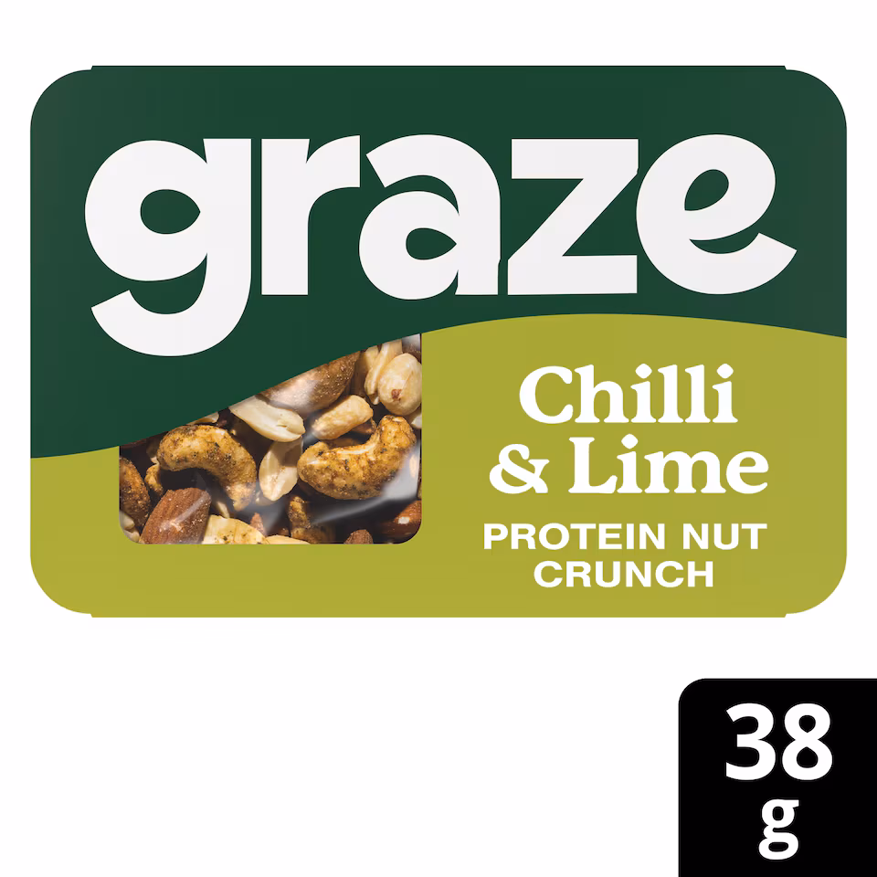 Graze Chilli & Lime Nuts 38G