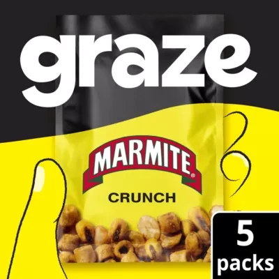 Graze Crunch Multipack Marmite 5x 22.5g