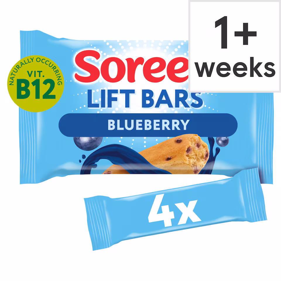 Soreen Lift Bars - Blueberry 4 Pack 168g