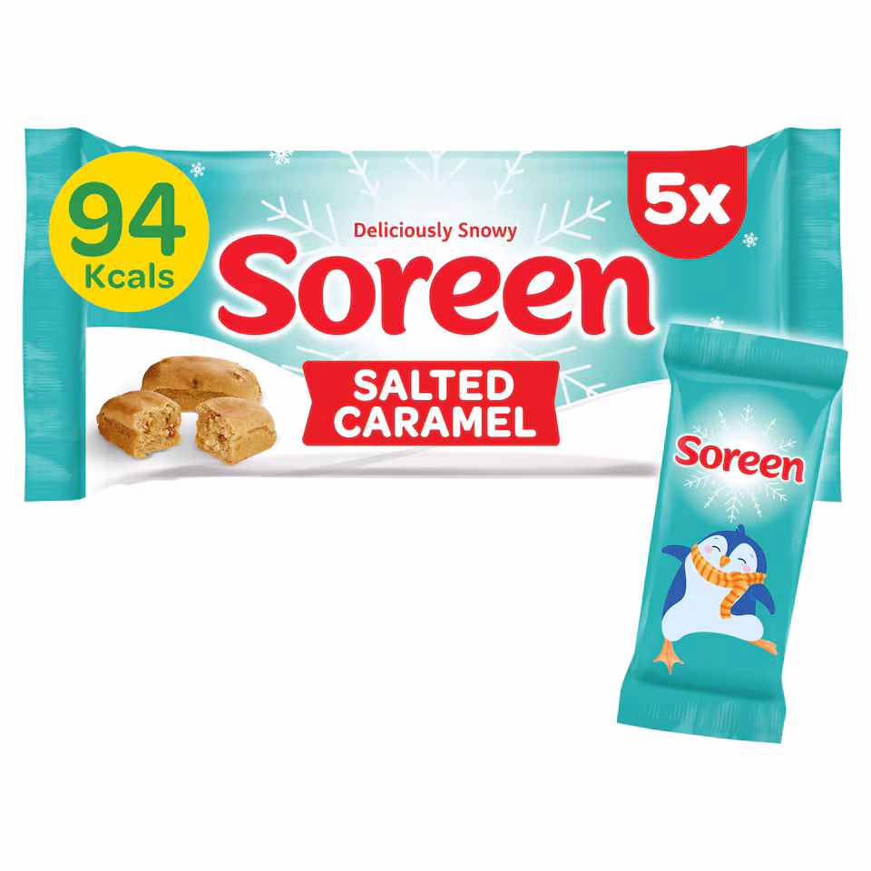 Soreen Christmas Salted Caramel Mini Loaves 150g