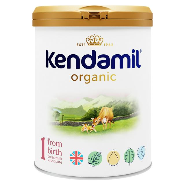 Kendamil Organic 1 First Infant Baby Milk Powder Formula from Birth 800g