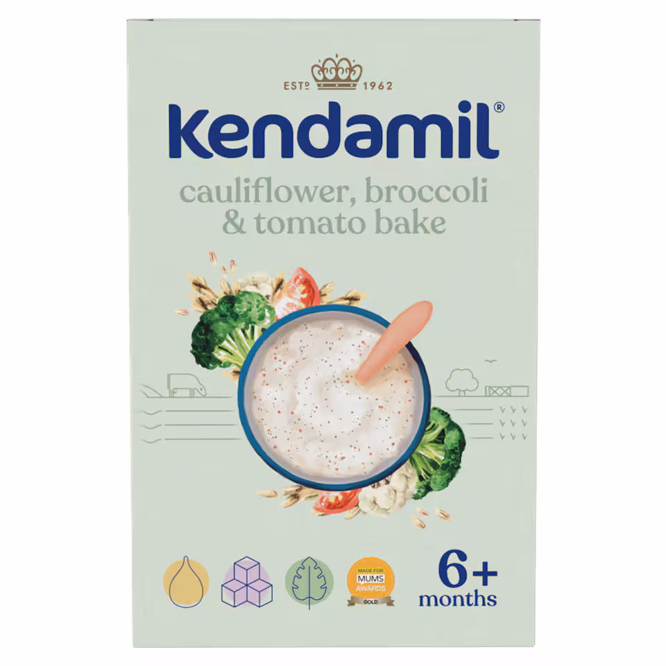 Kendamil Cauliflower, Broccoli & Tomato Bake 6+ Months 150g