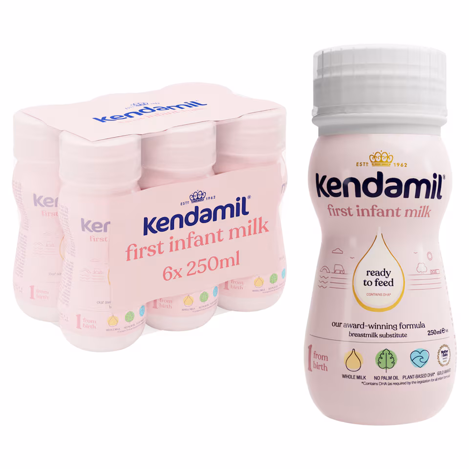 Kendamil Ready to Feed First Infant Milk 6x250ml 0+ Months