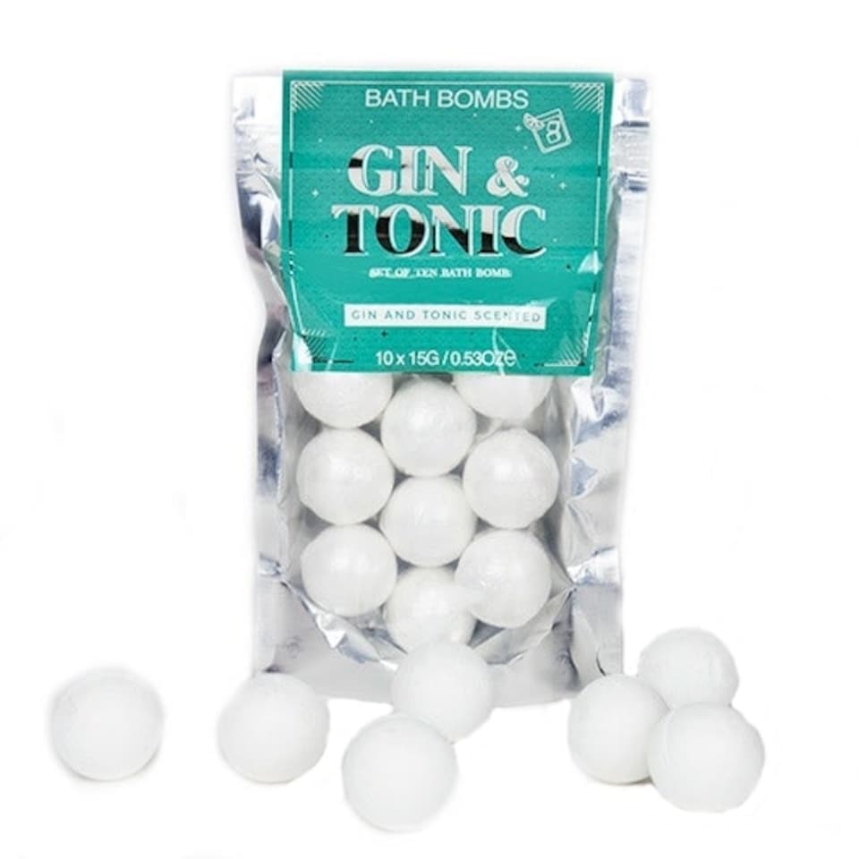 Gift Republic Mini Bath Bombs Gin & Tonic