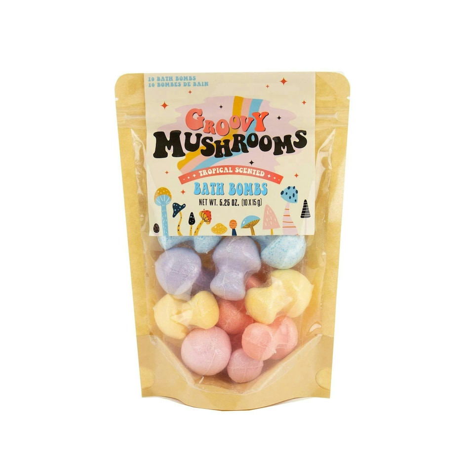 Gift Republic Mini Bath Bombs Mushrooms