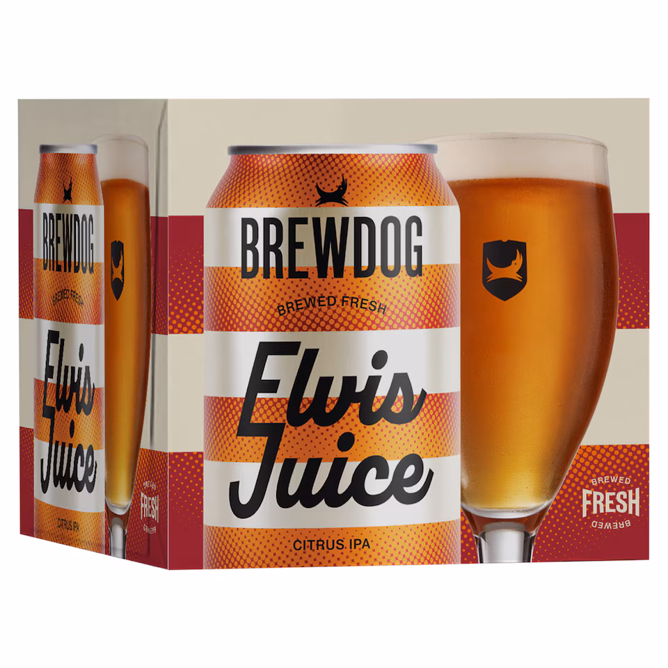 Brew Dog Elvis Juice Grapefruit Ipa 4X330ml