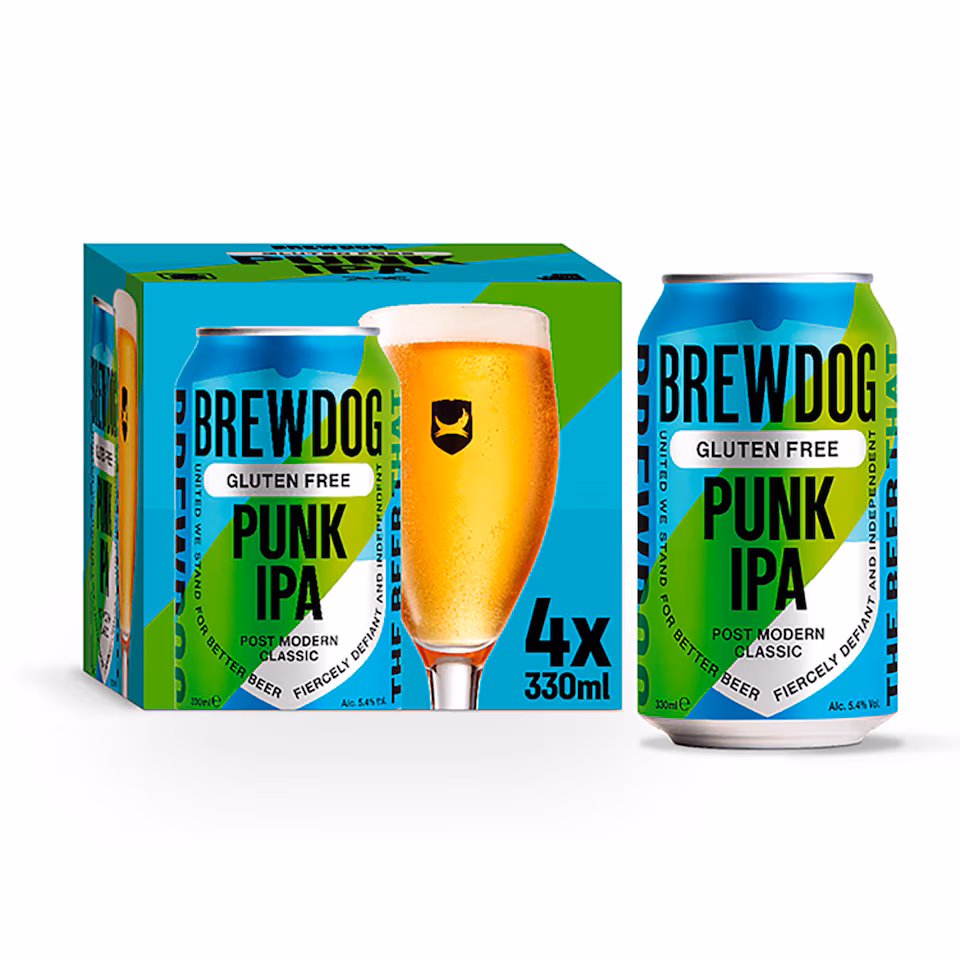 Brewdog Gluten Free Punk IPA 4 x 330ml