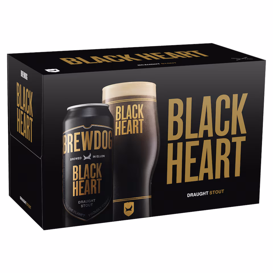 BrewDog Black Heart Stout 8 x 440ml